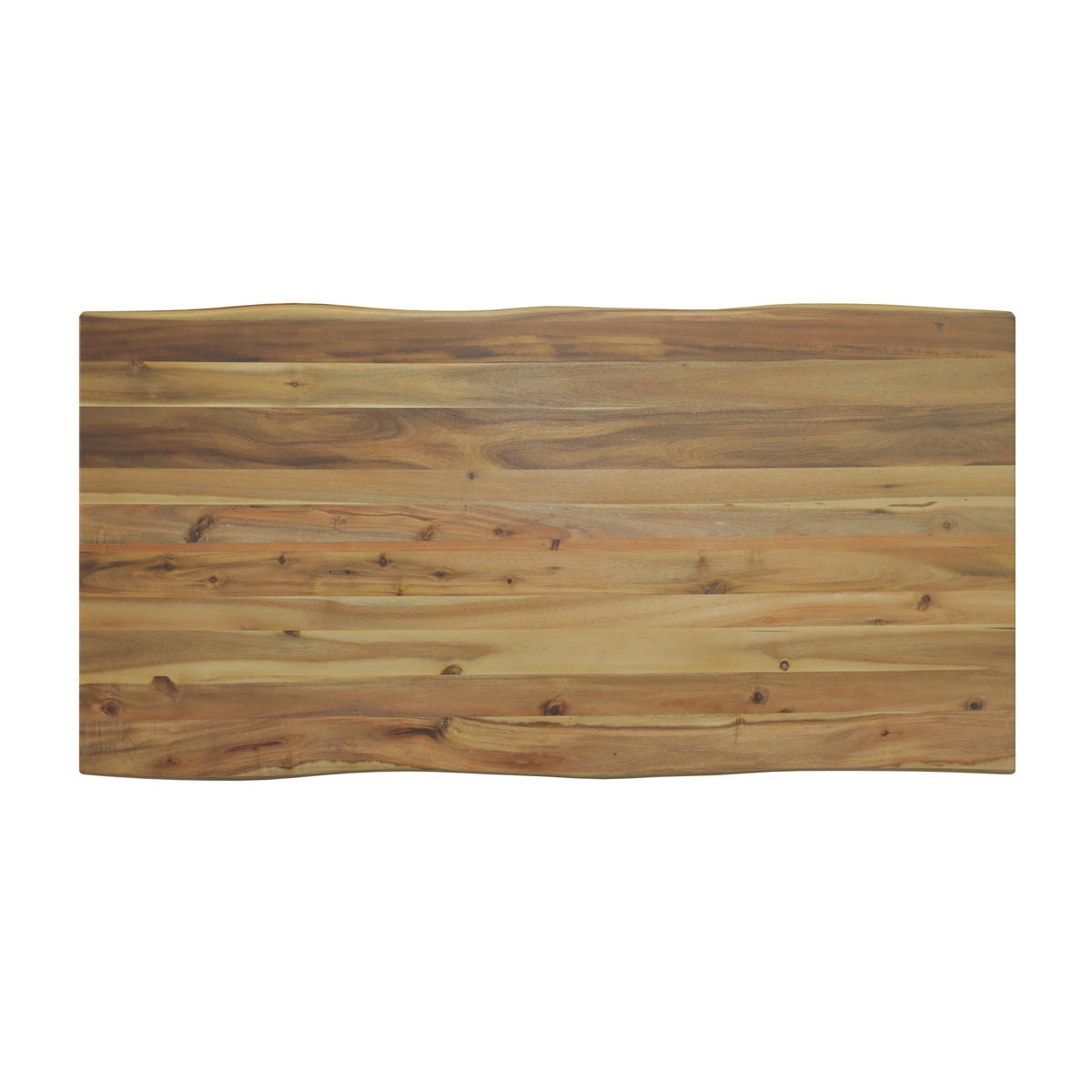 ESSTISCH Akaziefarben  - Akaziefarben, MODERN, Holz/Metall (160/78/85cm) - MID.YOU