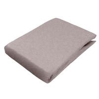 ELASTICKÉ PROSTĚRADLO, flanel, cappuccino, 180/200 cm - cappuccino, Basics, textil (180/200cm) - Novel