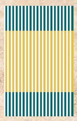 STRANDTUCH Gelb, Ecru 80/180 cm  - Ecru/Gelb, Basics, Textil (80/180cm) - Esposa