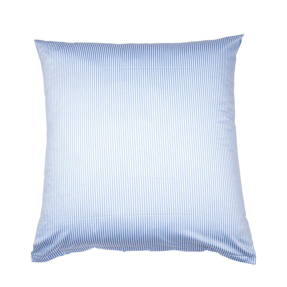 KISSENBEZUG Giorgio 80/80 cm  - Weiß/Hellblau, KONVENTIONELL, Textil (80/80cm) - Janine
