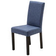 STUHL  in Webstoff Textil  - Blau/Buche Kolonial, KONVENTIONELL, Holz/Textil (44/92/57cm) - Carryhome