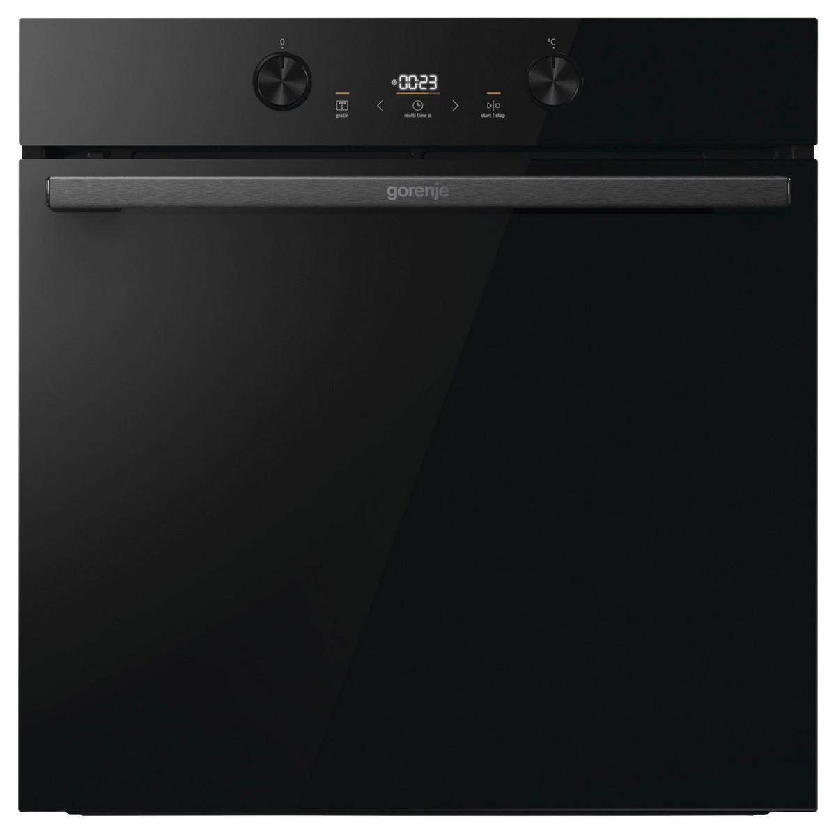 EINBAUBACKOFEN BPS6737E04DBG  - Schwarz, Basics, Glas/Metall (59,5/59,5/56,4cm) - Gorenje