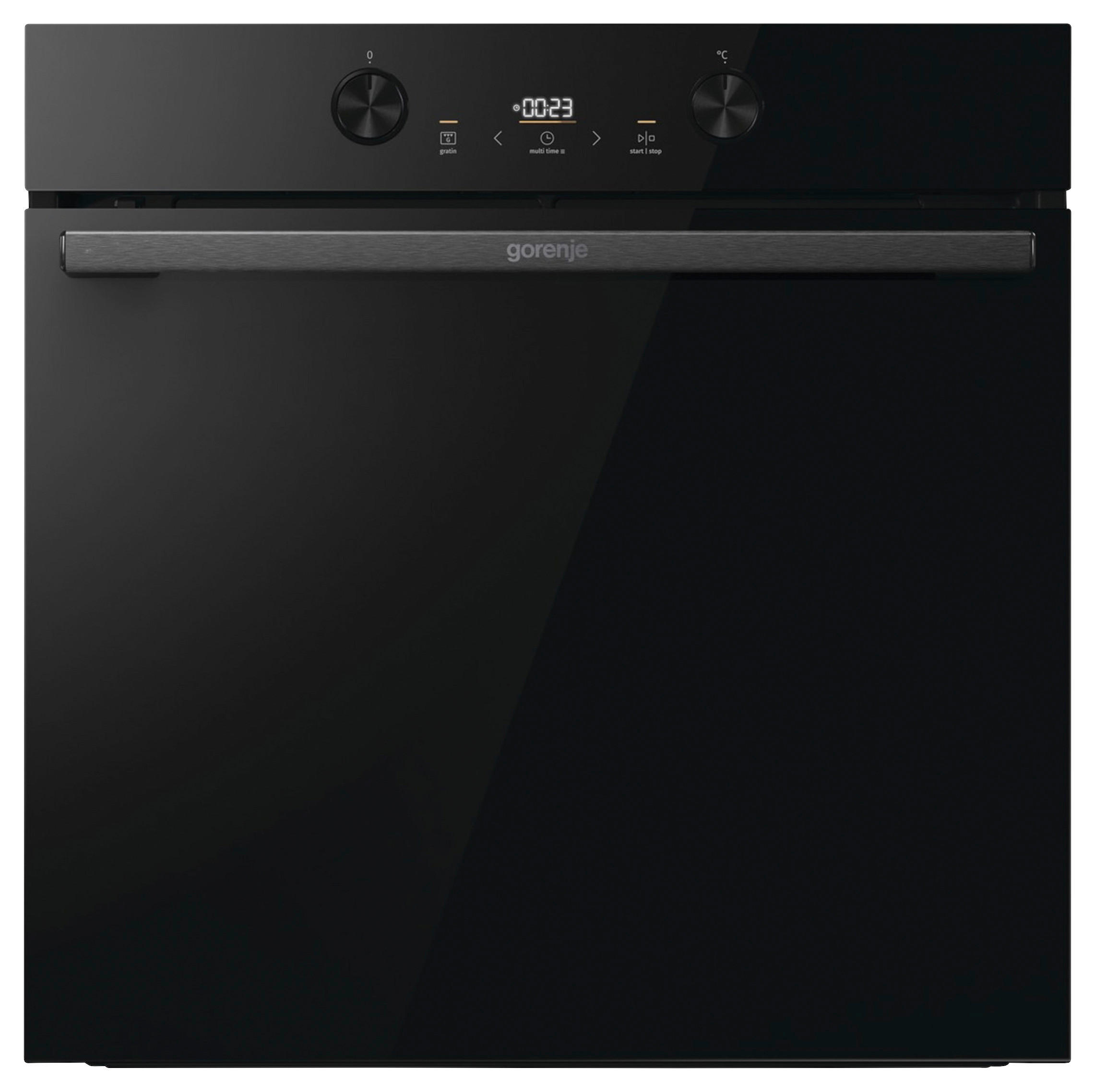 Thumbnail - Gorenje Einbaubackofen, Schwarz, Metall, Glas, A+, 59.5x59.5x56.4 cm, Kindersicherung, Türverriegelung, Digitaldisplay, ...