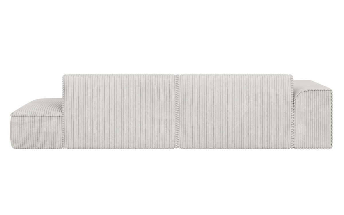 ROHOVÁ SEDAČKA, plast, textil, kompozitné drevo, béžová - čierna/béžová, Konventionell, kompozitné drevo/textil (294/165cm) - Livetastic