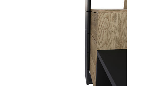 GARDEROBE  in 115/200/41,6 cm  - Eichefarben/Anthrazit, KONVENTIONELL, Holzwerkstoff (115/200/41,6cm) - Carryhome