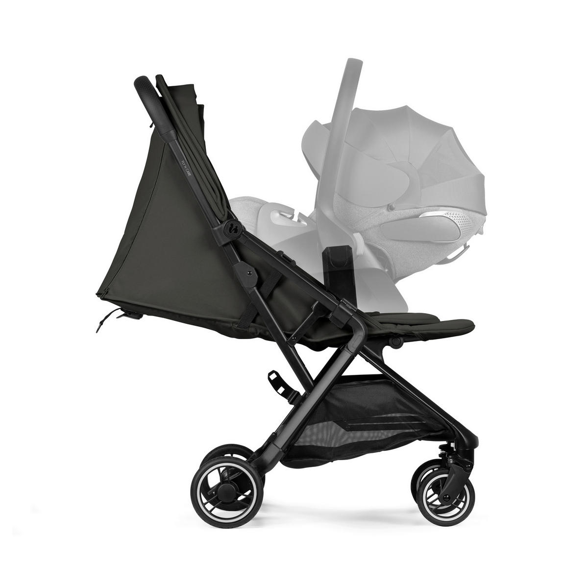 BUGGY Fly N Care  - Schwarz, Basics, Textil/Metall (80/45/100cm) - Hauck