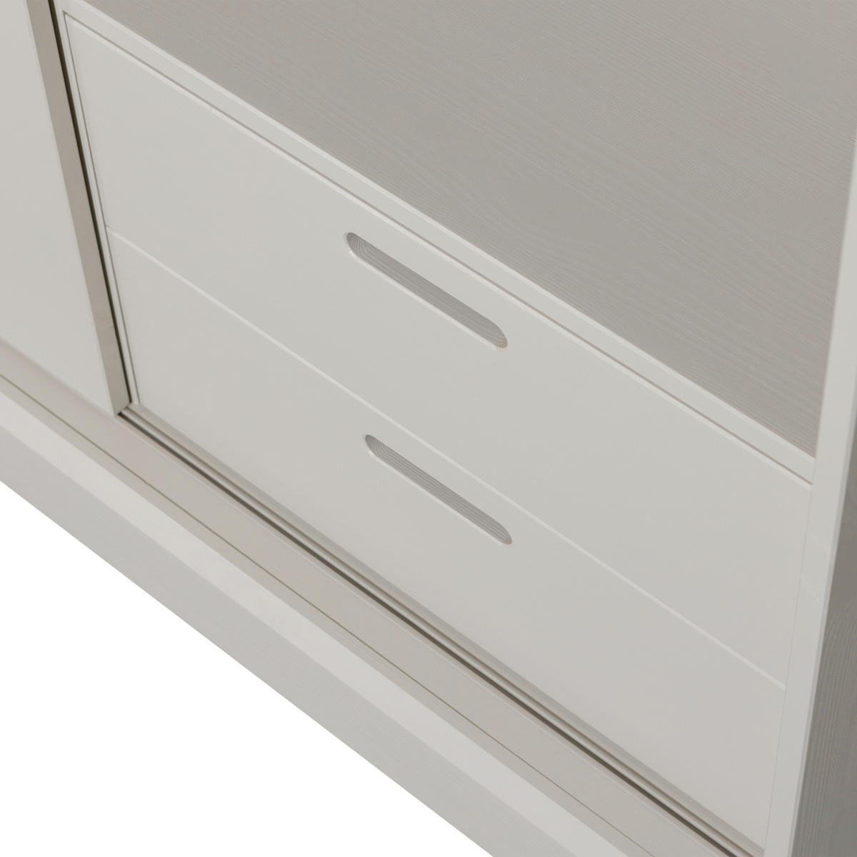 SCHIEBETÜRENSCHRANK 120/200/42 cm 1-türig  - Grau, Design, Holz (120/200/42cm) - Livetastic