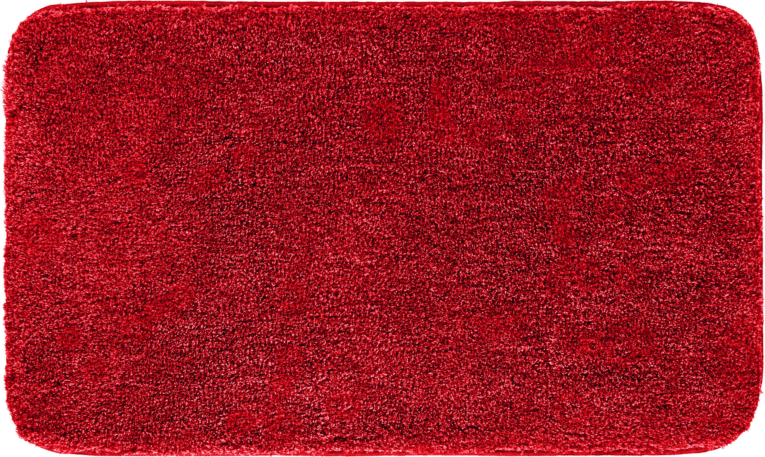 BADTEPPICH Rot 80/140 cm  - Rot, Basics, Kunststoff/Textil (80/140cm) - Grund