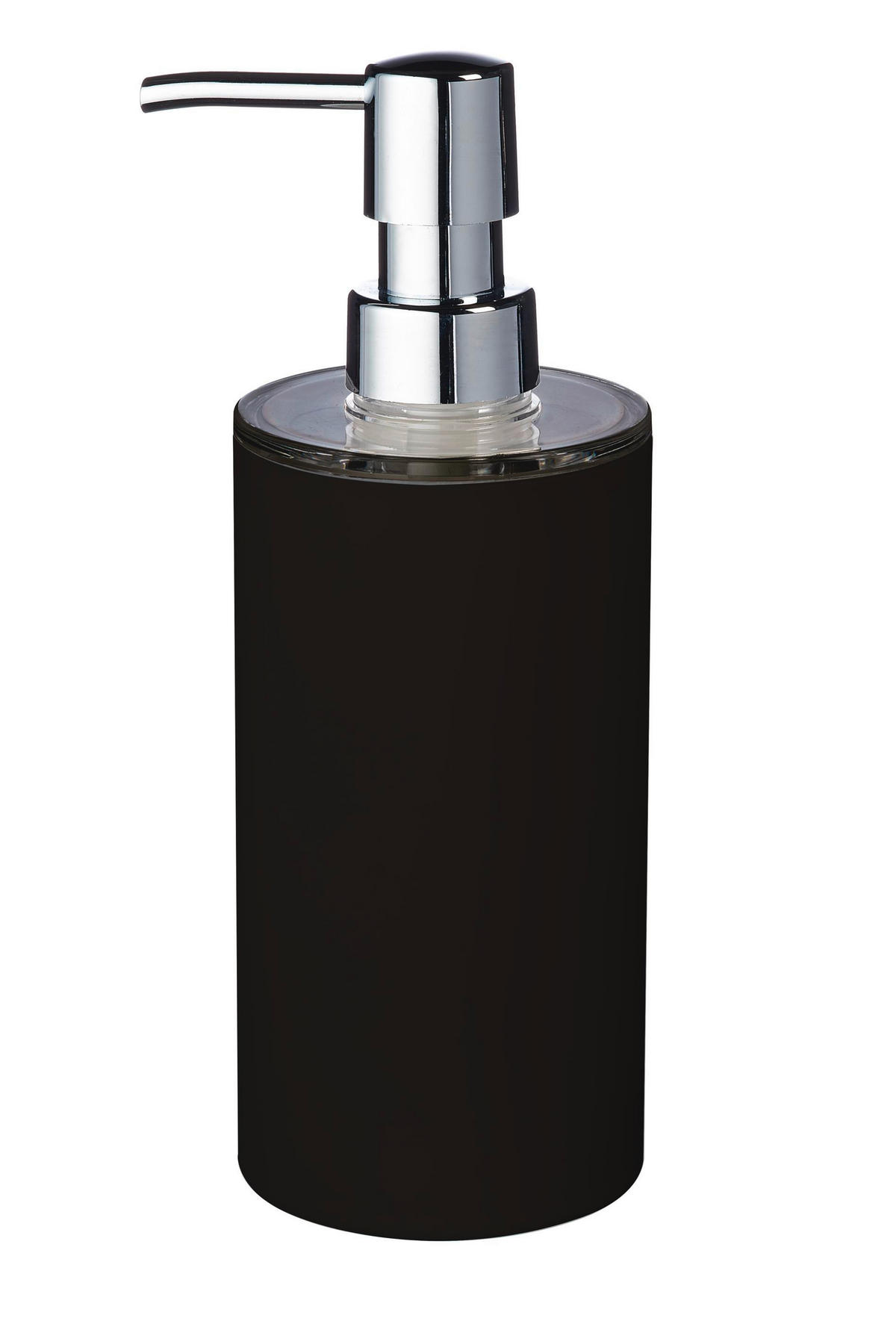 SEIFENSPENDER Kunststoff  - Schwarz, Basics, Kunststoff (7,5/17,5/7,5cm) - Sadena