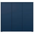 SCHUHSCHRANK  in 109,2/99,1/34,9 cm  - Dunkelblau/Grau, MODERN, Holzwerkstoff/Kunststoff (109,2/99,1/34,9cm) - Carryhome