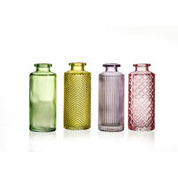 VASE 13 cm  - Hellrosa/Gelb, Basics, Glas (5,5/5,5/13cm) - Ritzenhoff Breker