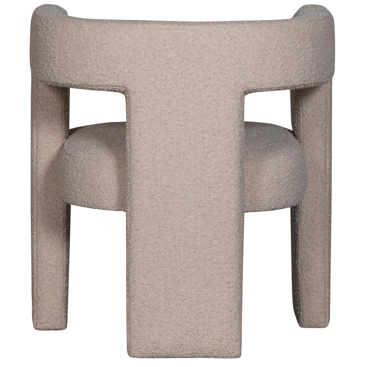 SESSEL in Bouclé Beige  - Beige, Design, Textil (64/70/64cm) - Livetastic