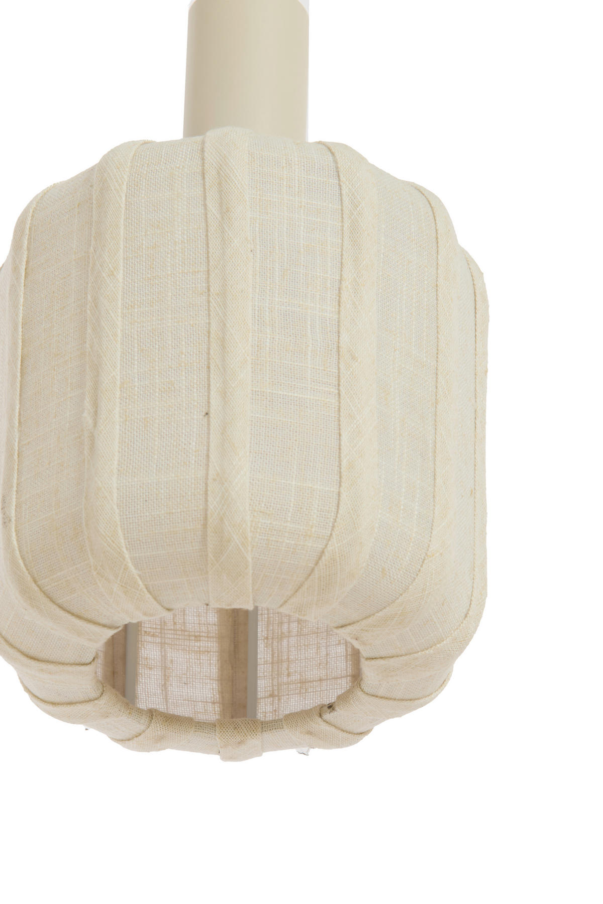 HÄNGELEUCHTE Tufia 38/34/38 cm   - Creme, Design, Kunststoff/Textil (38/34/38cm) - Light & Living