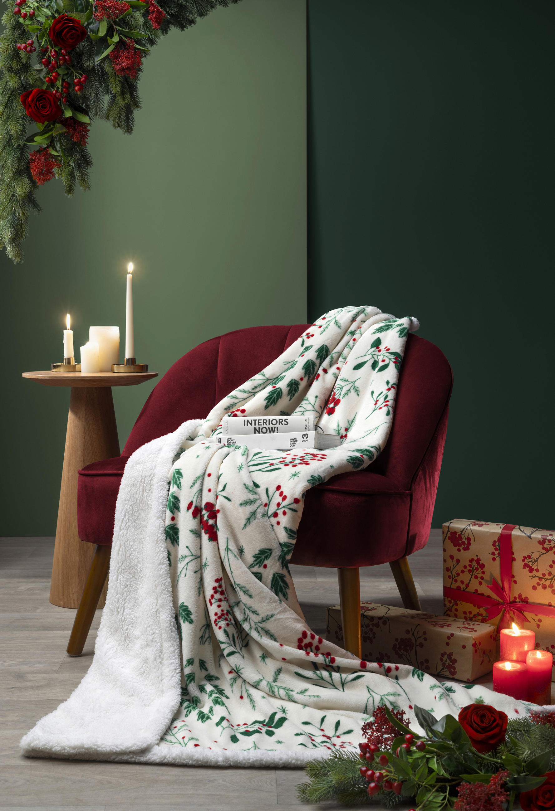 DECKE 130/170 cm  - Multicolor, Basics, Textil (130/170cm) - X-Mas