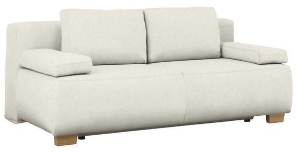 BOXSPRINGSOFA in Webstoff Naturfarben  - Naturfarben, MODERN, Holz/Textil (205/93/108cm) - Venda