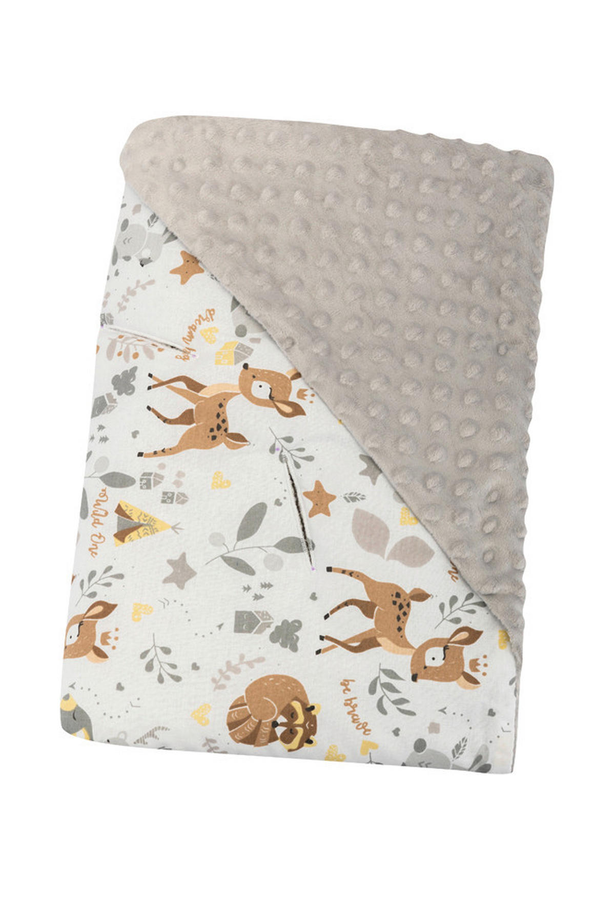 ZAVINOVACIA DEKA - viacfarebná, Design, textil (75/80cm)