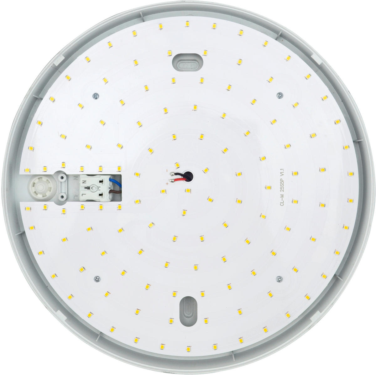 LED-DECKENLEUCHTE Orbis 28/5,1 cm  - Weiß, Basics, Kunststoff (28/5,1cm)