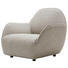 SESSEL Webstoff Hellgrau - Hellgrau/Schwarz, Design, Textil/Metall (96/85/93cm) - Hülsta Sofa