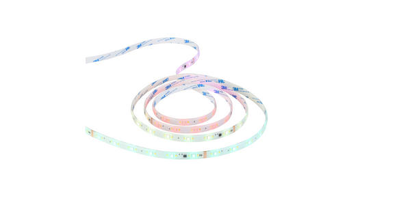LED-STRIP 300 cm  Rainbow 3  - Weiß, Design, Kunststoff (300cm) - Novel