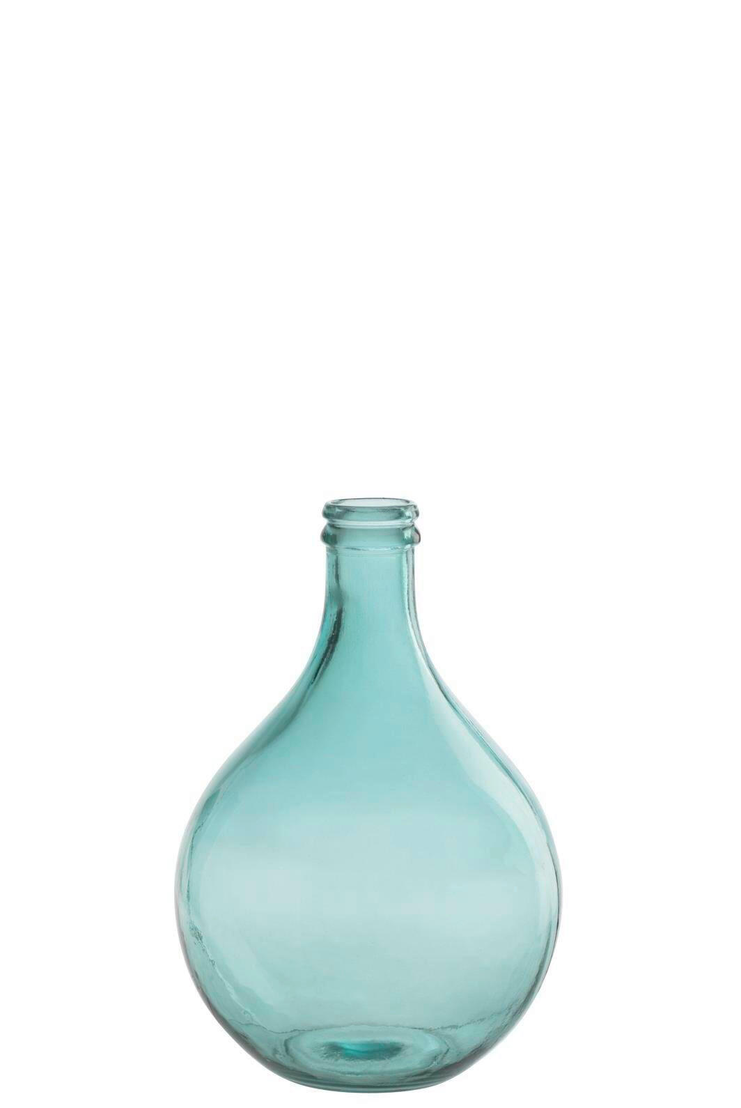 DEKOVASE  - Türkis, Basics, Glas (27/27/43cm)