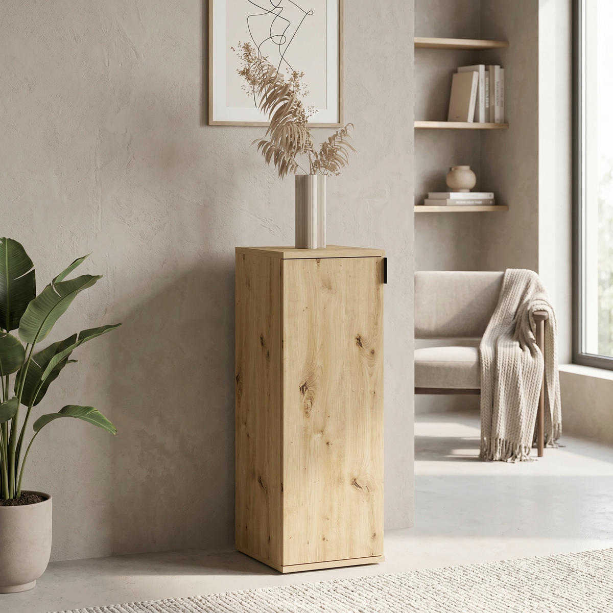 KOMMODE 30/99/34 cm  - Konventionell, Holzwerkstoff/Kunststoff (30/99/34cm) - MID.YOU