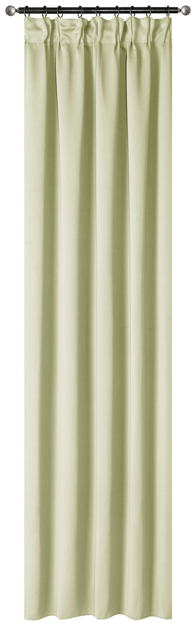 Vorhang Mit Multifunktionsband Simone 135x245 Cm Sandfarben