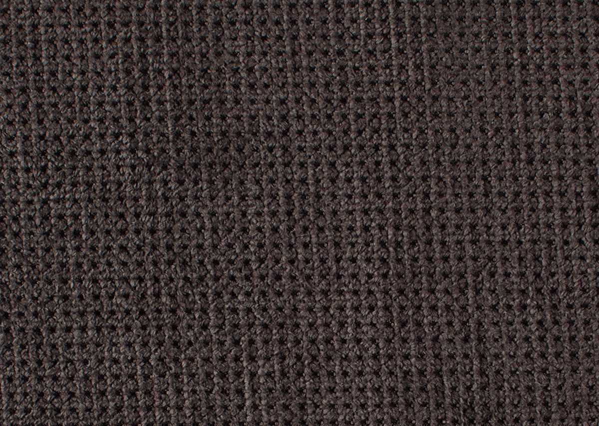 ECKSOFA Graubraun Mikrofaser  - Graubraun/Schwarz, Design, Kunststoff/Textil (279/210cm) - Stylife