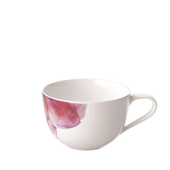 ŠALICA ZA DORUČAK   450 ml  ROSE GARDEN  - bijela/ružičasta, Basics, keramika (450ml) - Villeroy & Boch