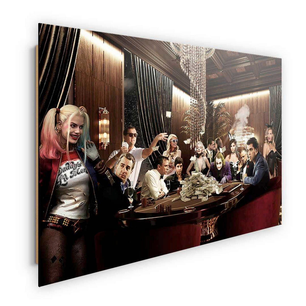 KUNSTDRUCK 116/78 cm  - Multicolor, Basics, Holz (116/78cm)