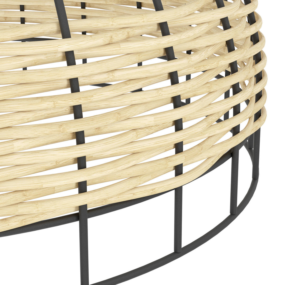 STROPNÉ SVIETIDLO, 38/26.5 cm  - čierna/prírodná farba, Natur, kov/drevo (38/26.5cm) - Eglo