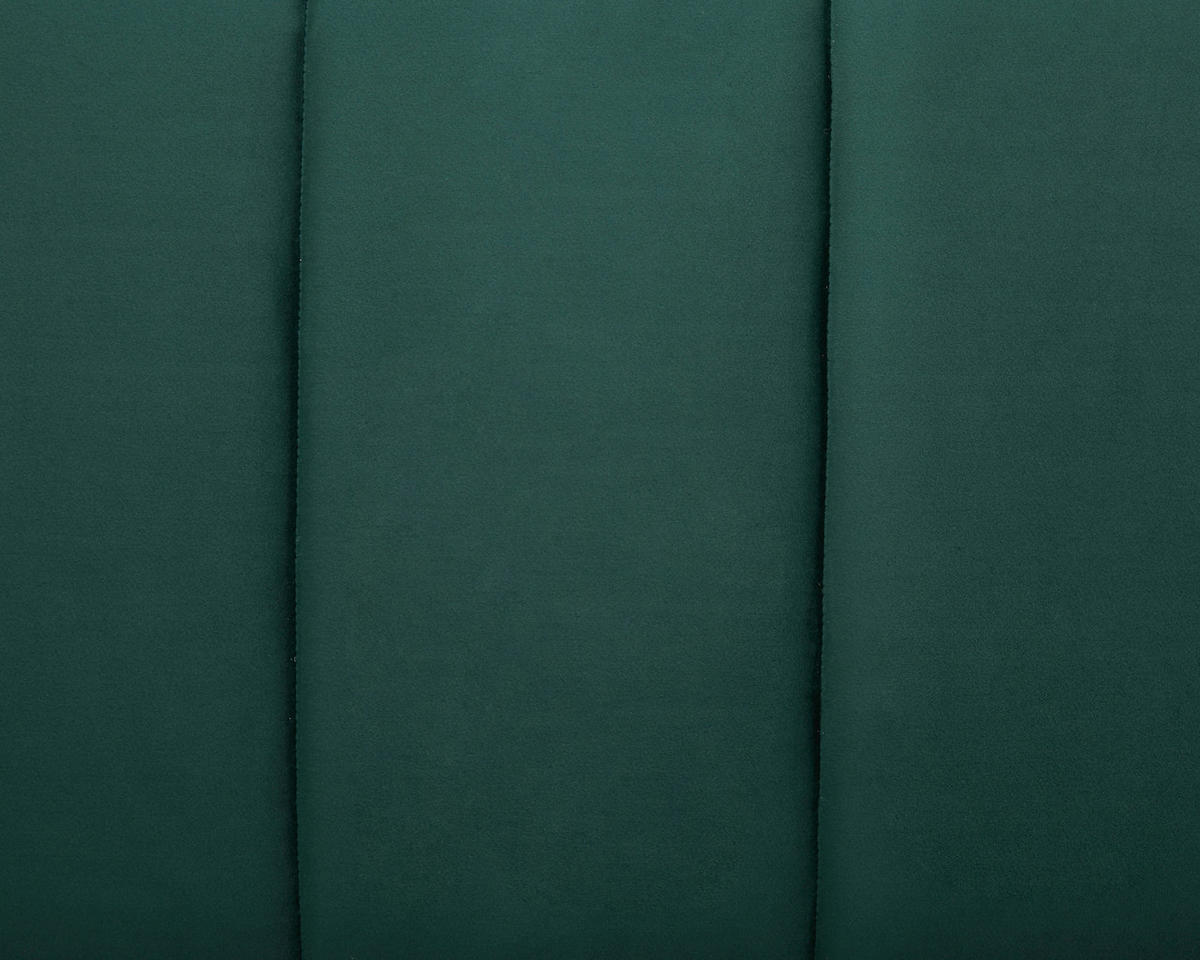 SCHLAFSOFA  in Velours Grün  - Schwarz/Grün, MODERN, Holz/Textil (181/82/83cm) - MID.YOU