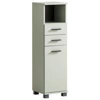 MIDISCHRANK 30/110,5/33 cm  - Pastellgrün/Schwarz, KONVENTIONELL, Holzwerkstoff/Kunststoff (30/110,5/33cm) - Stylife