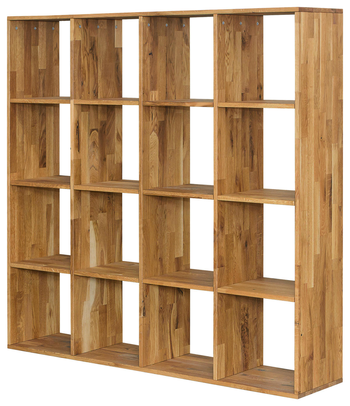 REGAL  149/149/35 cm Eichefarben  - Eichefarben, Natur, Holz (149/149/35cm) - Livetastic