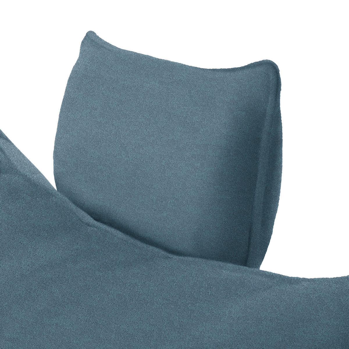 ECKSOFA in Mikrofaser Blau  176/292 cm  - Blau/Schwarz, MODERN, Textil/Metall (176/292cm) - Carryhome