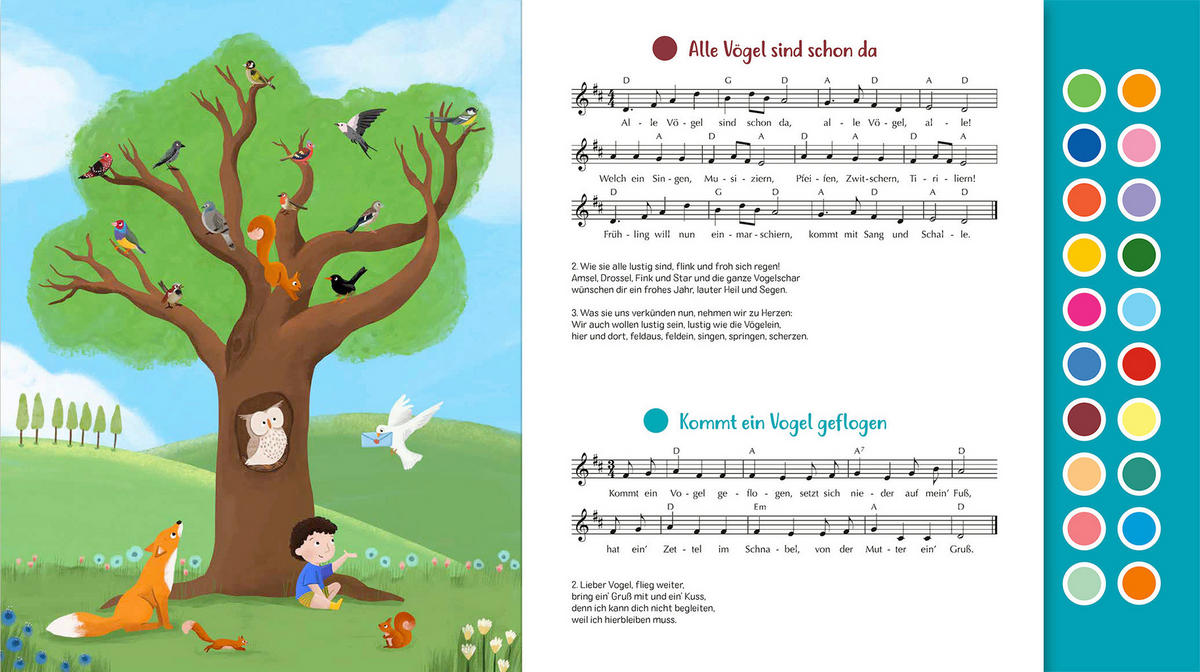 BUCH Sing mit!  - Multicolor, Basics, Papier (24,5/24,5/2,4cm)