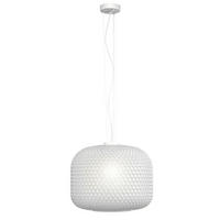 HÄNGELEUCHTE 40/150 cm  - Weiß, KONVENTIONELL, Glas/Metall (40/150cm)