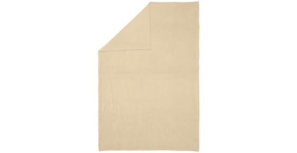DECKE EMMA 140/190 cm - Ecru, Basics, Textil (140/190cm) - Novel