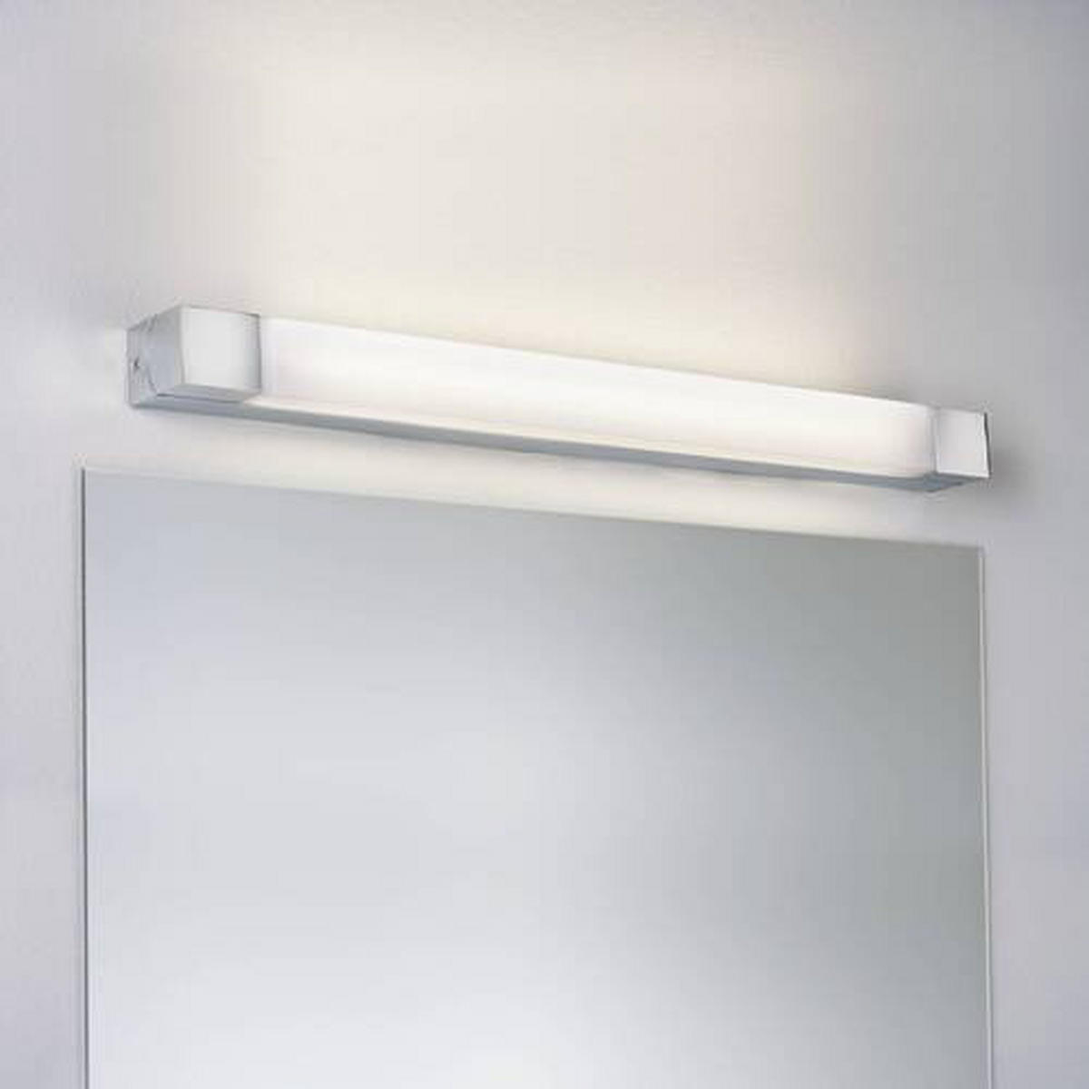 SPIEGELLEUCHTE   - Chromfarben/Weiß, Basics, Kunststoff/Metall (4,5cm) - Paulmann