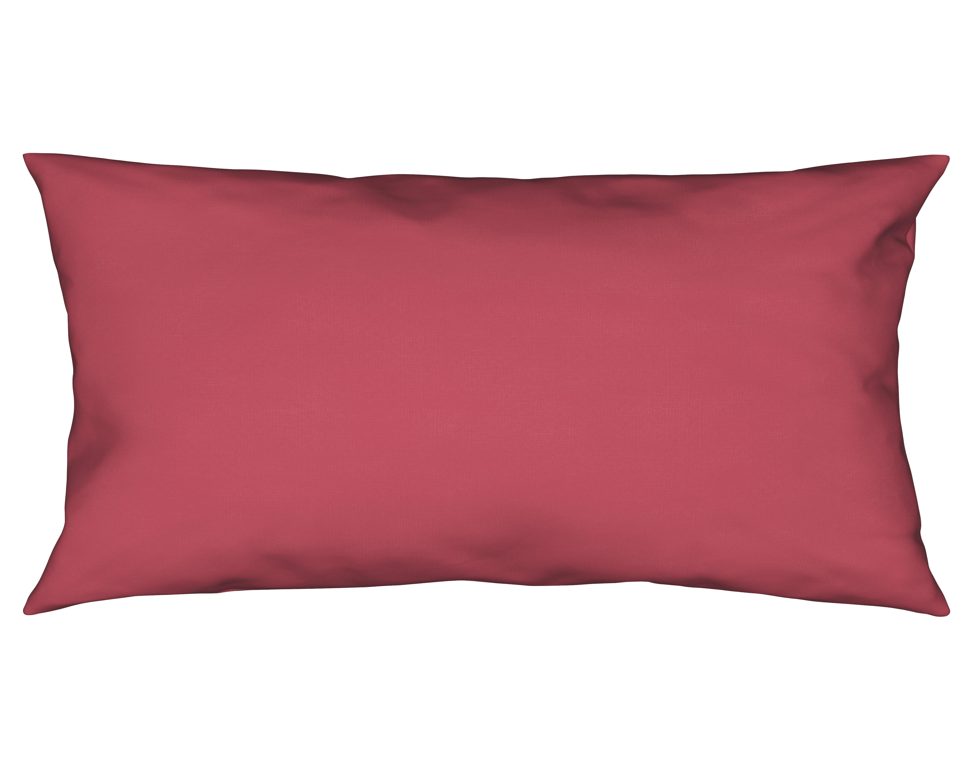 KISSENHÜLLE Trigaza 40/80 cm  - Rosa, KONVENTIONELL, Textil (40/80cm) - Bio:Vio
