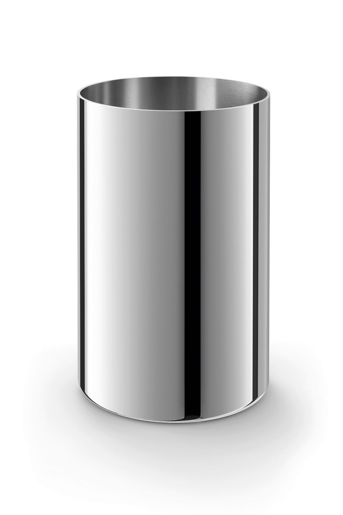 ZAHNPUTZBECHER  - Edelstahlfarben, Basics, Metall (6,5/10cm) - Zack