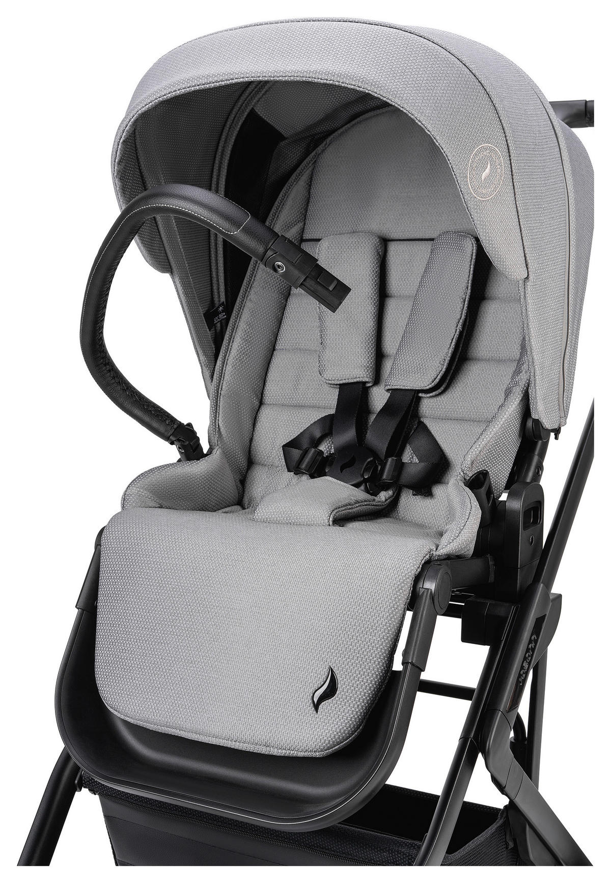 KOMBIKINDERWAGEN  Juntos  Rock  - Hellgrau, Basics (84/97,5/53,5cm) - Osann