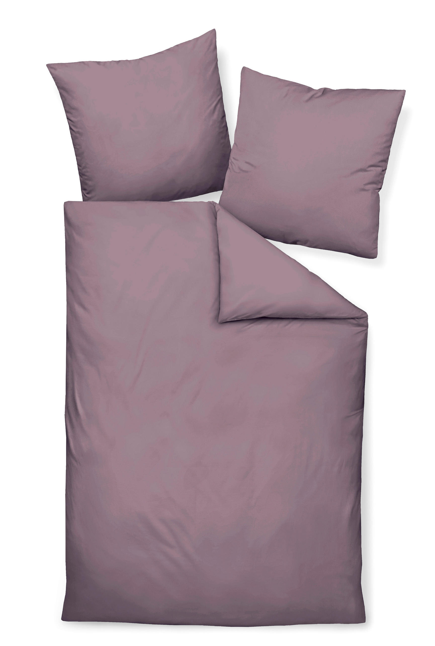 BETTWÄSCHE Satin 240/220 cm  - Violett, Basics, Textil (240/220cm) - Janine