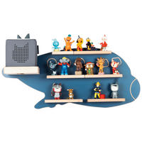 KINDERREGAL  - Blau, Modern, Holzwerkstoff (60/30/19cm) - Livetastic
