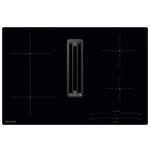 KOCHFELD-DUNSTABZUG-KOMBI DKEV6050IB  - Schwarz, Basics (77/21/51cm) - Dieter Knoll