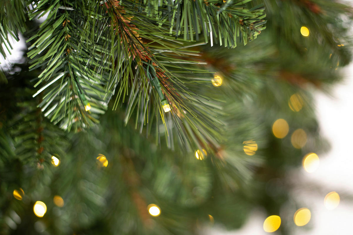 WEIHNACHTSBAUM 180 cm  - Grün, Basics, Kunststoff/Metall (180cm)