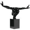 SKULPTUR - Schwarz, Design, Kunststoff/Stein (75/52/23cm) - Kare-Design