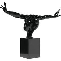 SKULPTUR - Schwarz, Design, Kunststoff/Stein (75/52/23cm) - Kare-Design