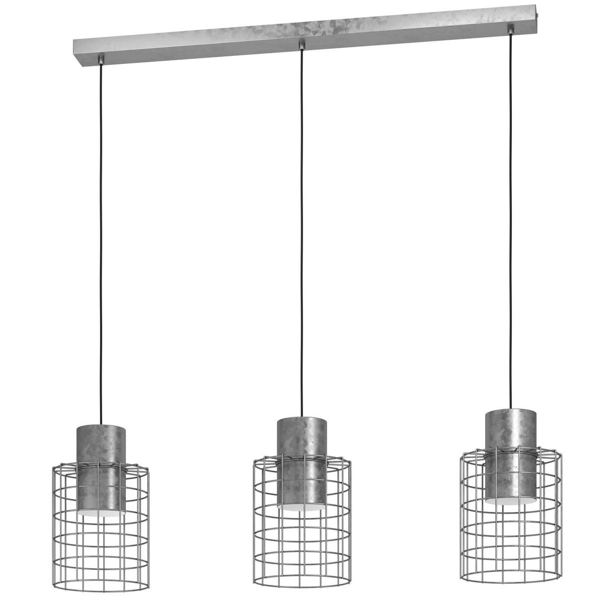 HÄNGELEUCHTE 93/20/110 cm    - Weiss, Basics, Metall (93/20/110cm) - Eglo