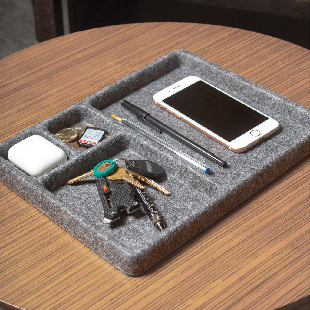 NAMIZNI ORGANIZATOR - siva, Basics, tekstil (23/31/2cm) - Kikkerland