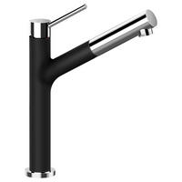 KÜCHENARMATUR 510120PUR  - Chromfarben/Schwarz, Basics, Stein/Metall (5/29,3/23,2cm) - Schock